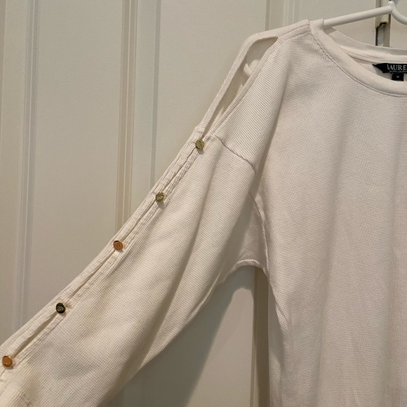 ralph lauren open shoulder top - Picture 5 of 6